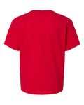 BELLA + CANVAS 3010Y Youth 6 oz. Heavyweight Tee - Red - back