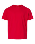 BELLA + CANVAS 3010Y Youth 6 oz. Heavyweight Tee - Red - front
