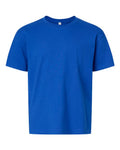 BELLA + CANVAS 3010Y Youth 6 oz. Heavyweight Tee - True Royal - front