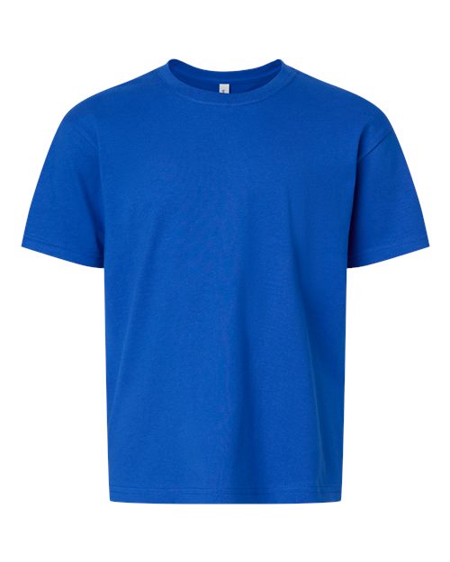 BELLA + CANVAS 3010Y Youth 6 oz. Heavyweight Tee - True Royal - front