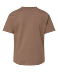 BELLA + CANVAS 3010Y Youth 6 oz. Heavyweight Tee - Vintage Brown - back
