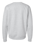 Independent Trading Co. IND3000 Unisex Heavyweight Crewneck Sweatshirt - Ash Heather - back