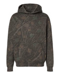 Independent Trading Co. IND330BLV Unisex Boulevard Heavyweight Hooded Sweatshirt - Darkwood Tree Camo - front