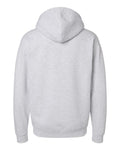 Independent Trading Co. IND4000 Heavyweight Hooded Sweatshirt - Ash Heather - back