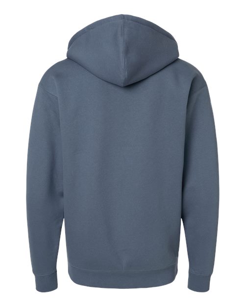 Independent Trading Co. IND4000Z Unisex Heavyweight Full-Zip Hooded Sweatshirt - Storm Blue - back