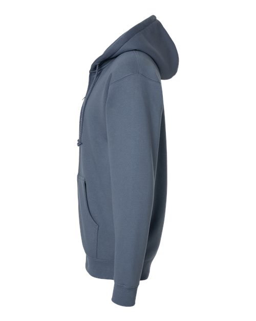 Independent Trading Co. IND4000Z Unisex Heavyweight Full-Zip Hooded Sweatshirt - Storm Blue - side
