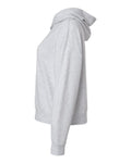 Independent Trading Co. PRM2600 Women's California Wave Wash Sunday Hooded Sweatshirt - Ash Heather - side