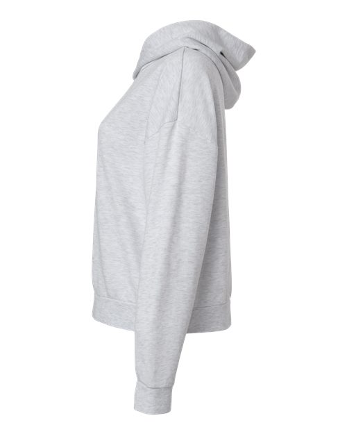Independent Trading Co. PRM2600 Women's California Wave Wash Sunday Hooded Sweatshirt - Ash Heather - side