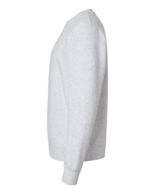 Independent Trading Co. SS3000 Midweight Crewneck Sweatshirt - Ash Heather - side