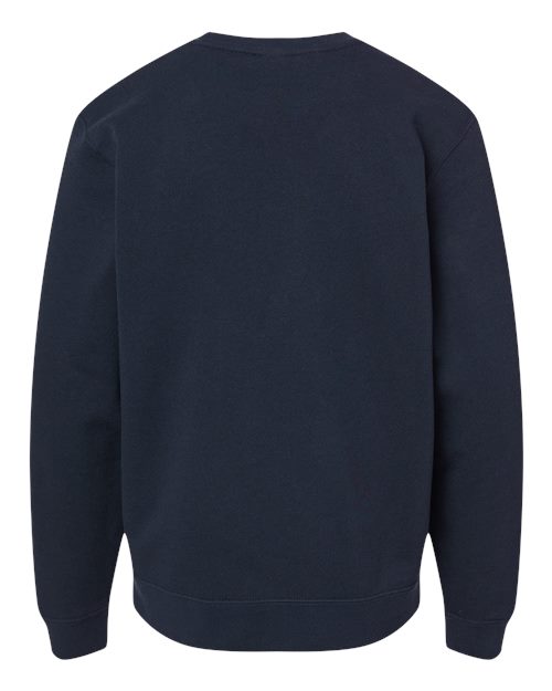 Independent Trading Co. SS3001Y Youth Midweight Crewneck Sweatshirt - Classic Navy - back