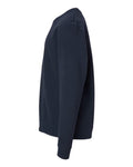 Independent Trading Co. SS3001Y Youth Midweight Crewneck Sweatshirt - Classic Navy - side