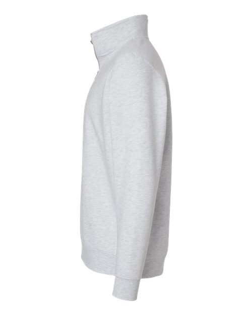 Independent Trading Co. SS4600QZ Unisex Midweight Quarter-Zip Pullover - Ash Heather - side