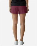 Boxercraft BW6504 Women's Essential Spirit Shorts - Maroon - model back
