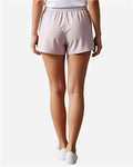 Boxercraft BW6504 Women's Essential Spirit Shorts - Pink Serenity - model back