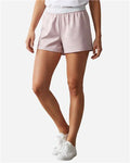 Boxercraft BW6504 Women's Essential Spirit Shorts - Pink Serenity - model front