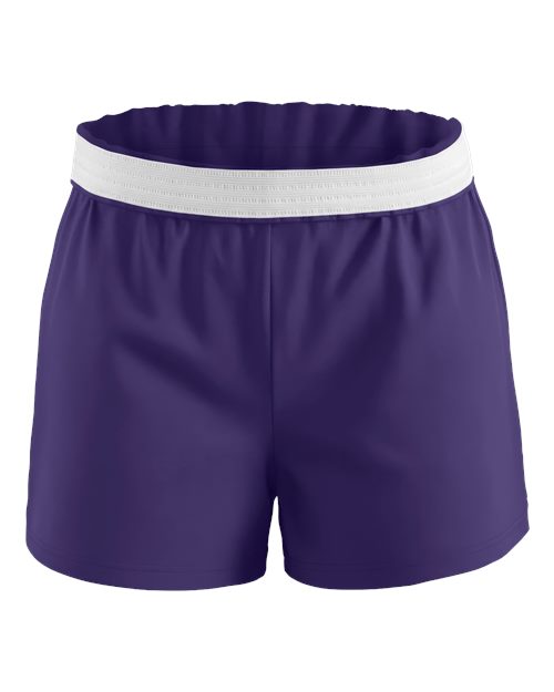 Boxercraft BW6504 Women's Essential Spirit Shorts - Purple - front