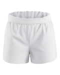 Boxercraft BW6504 Women's Essential Spirit Shorts - White - front