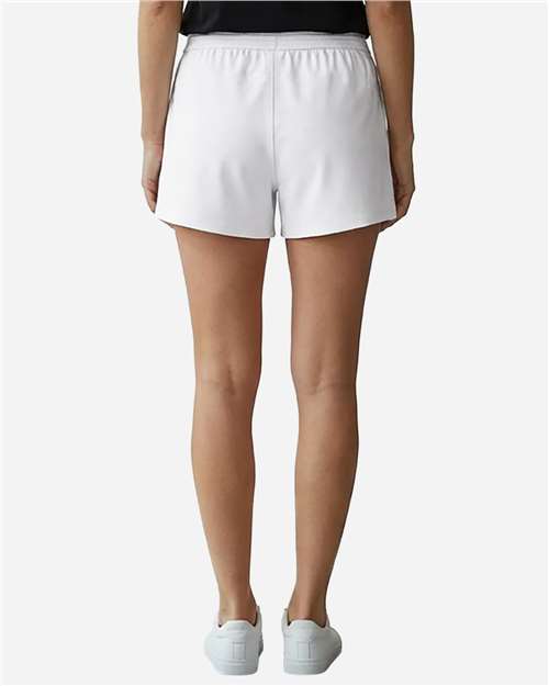 Boxercraft BW6504 Women's Essential Spirit Shorts - White - model back