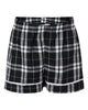 Black/ White Plaid