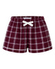 Varsity Maroon Oxford Plaid