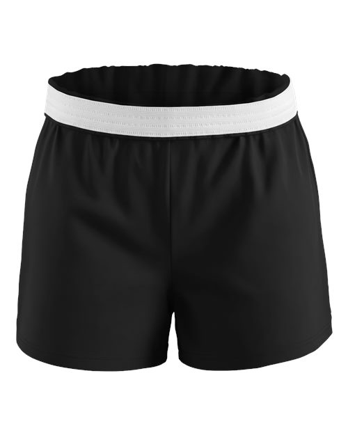Boxercraft BY6504 Youth Essential Spirit Shorts - Black - front