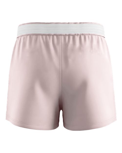 Boxercraft BY6504 Youth Essential Spirit Shorts - Pink Serenity - back