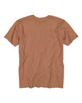 LAT 6901 Unisex Fine Jersey Tee - Canyon - back