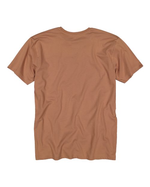 LAT 6901 Unisex Fine Jersey Tee - Canyon - back