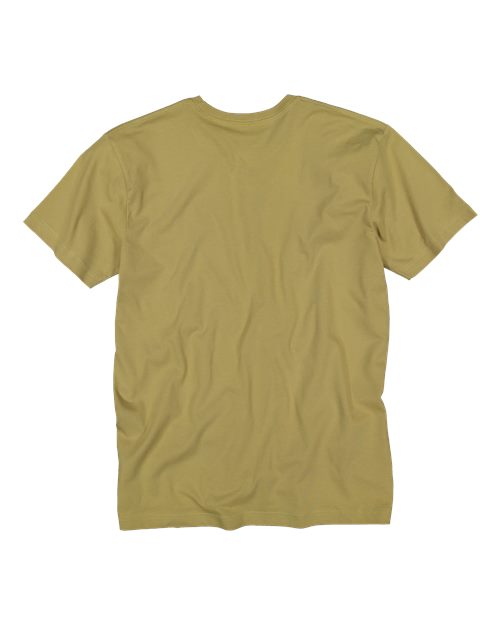 LAT 6901 Unisex Fine Jersey Tee - Olive Branch - back