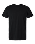 LAT 6902 Unisex Vintage Wash Tee - Washed Jet Black - front