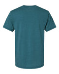 LAT 6902 Unisex Vintage Wash Tee - Washed Oceanside - back