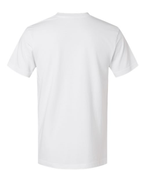 LAT 6902 Unisex Vintage Wash Tee - Washed White - back