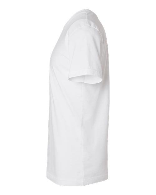 LAT 6902 Unisex Vintage Wash Tee - Washed White - side