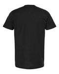 M&O 4300 Unisex ACE Cotton T-Shirt - Black - back