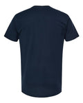 M&O 4300 Unisex ACE Cotton T-Shirt - Deep Navy - back