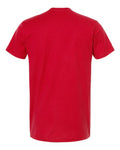 M&O 4300 Unisex ACE Cotton T-Shirt - Deep Red - back
