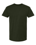 M&O 4300 Unisex ACE Cotton T-Shirt - Forest Green - front