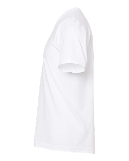 M&O 4300 Unisex ACE Cotton T-Shirt - White - side