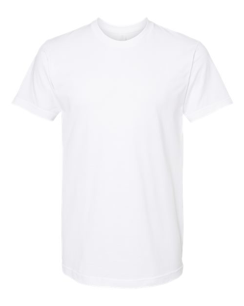 M&O 4300 Unisex ACE Cotton T-Shirt - White - front