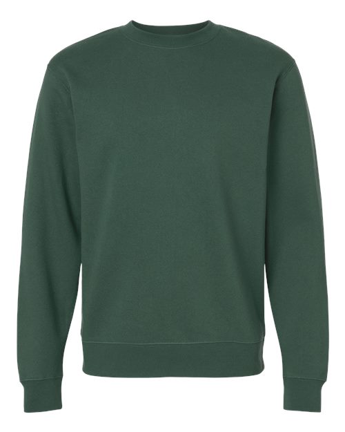 Independent Trading Co. SS3000 Midweight Crewneck Sweatshirt - Alpine Green - front