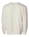 Independent Trading Co. SS3000 Midweight Crewneck Sweatshirt - Ivory - back