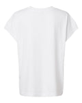 LAT 3502 Women's Vintage Wash Tee - Washed White - back