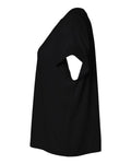 LAT 3502 Women's Vintage Wash Tee - Washed Jet Black - side