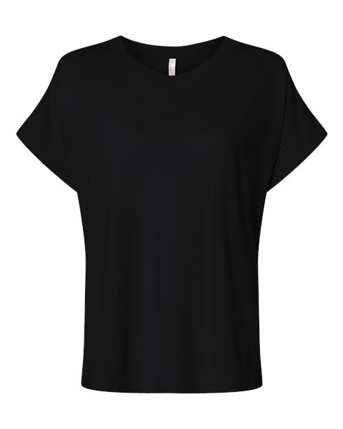 LAT 3502 Women's Vintage Wash Tee - Washed Jet Black - front