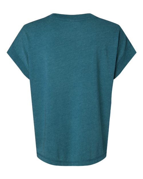 LAT 3502 Women's Vintage Wash Tee - Washed Oceanside - back
