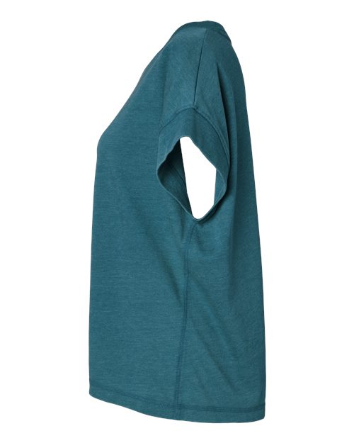 LAT 3502 Women's Vintage Wash Tee - Washed Oceanside - side