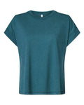 LAT 3502 Women's Vintage Wash Tee - Washed Oceanside - front