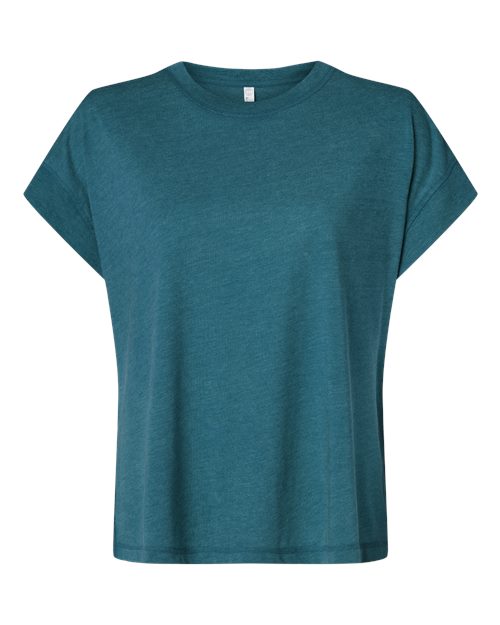 LAT 3502 Women's Vintage Wash Tee - Washed Oceanside - front