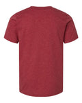 Next Level 3312 Youth CVC T-Shirt - Cardinal - back