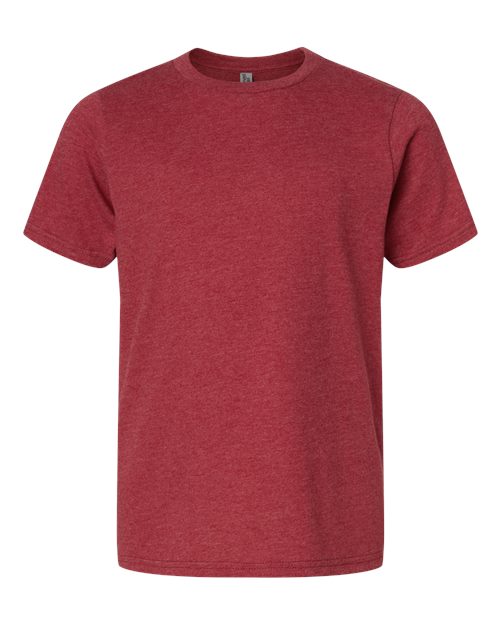 Next Level 3312 Youth CVC T-Shirt - Cardinal - front